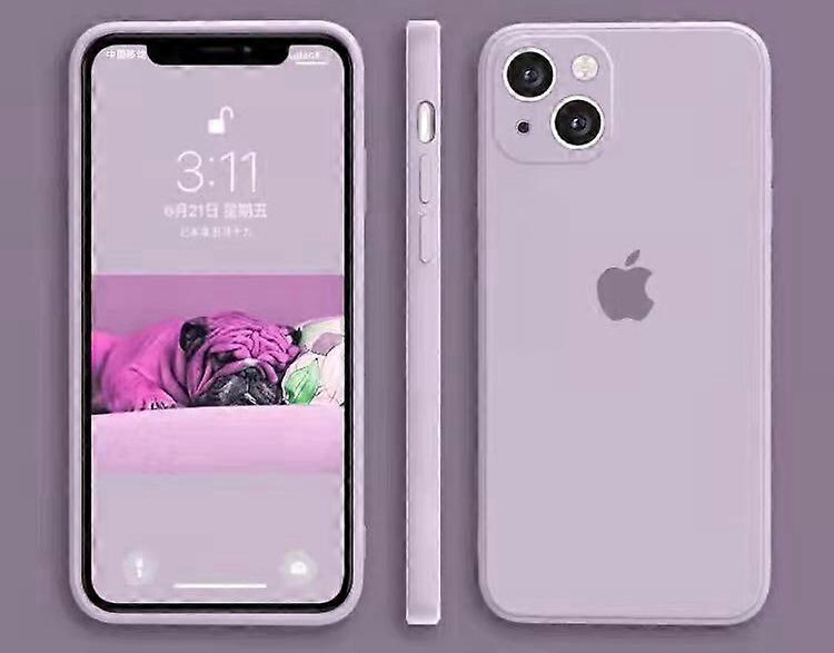 Til Apple iPhone 14 Plus deksel til flytende silikondeksel