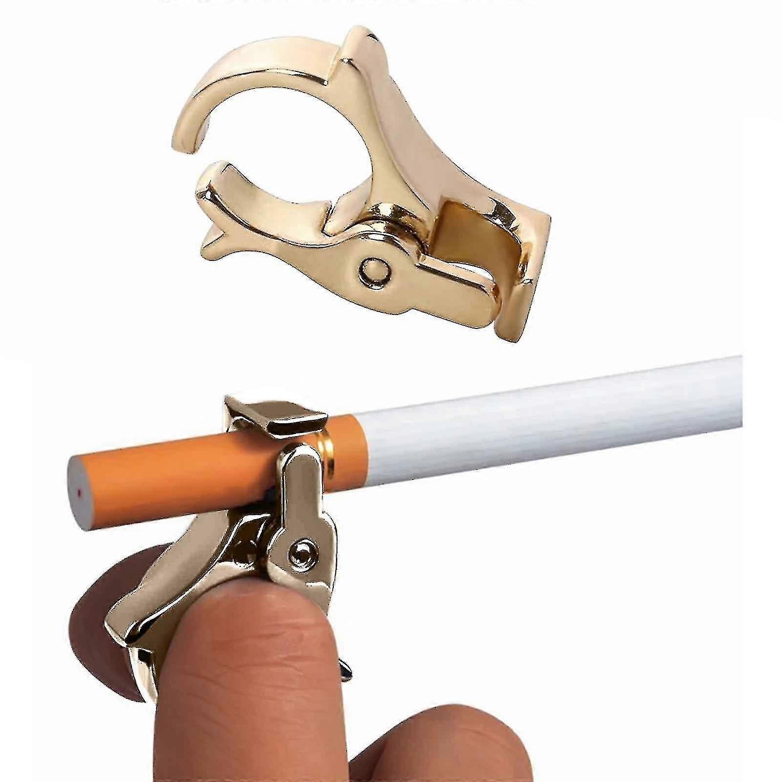 Smoking Clip Cigarette Holder Ring Cigarette Holder Ring Black