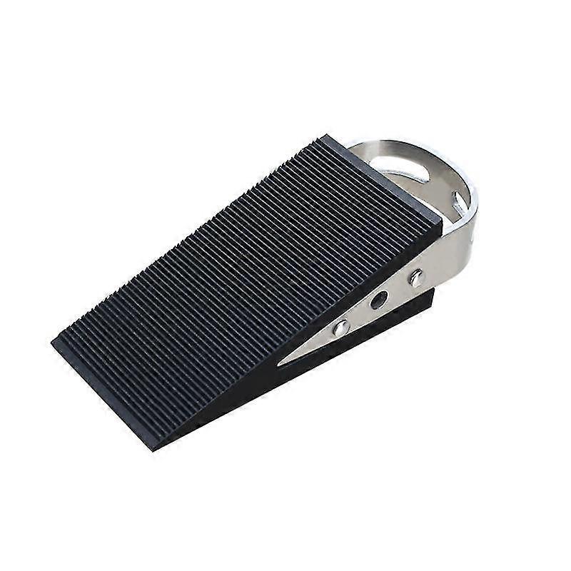 Pack 1 Rubber Door Wedge Leveling Door Stopper