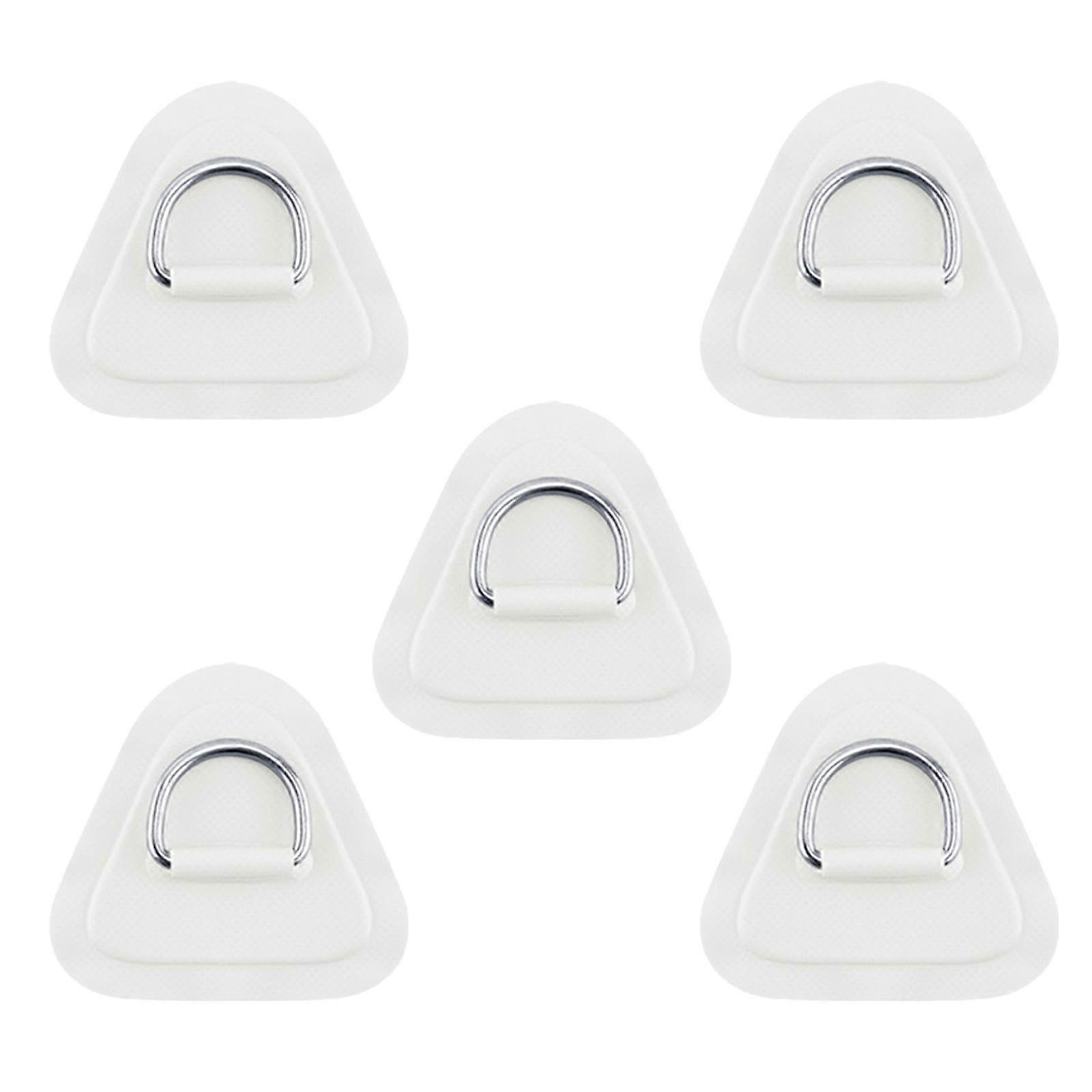 5Pcs PVC Inflatable Boat Canoe Raft D-Ring Patch Kayak Surfboard Paddle Board