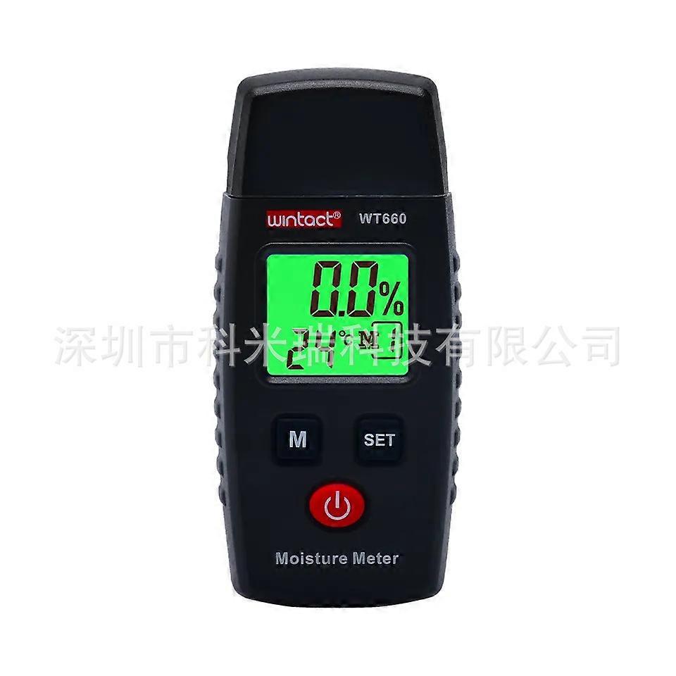 Wood Moisture Meter Wood Moisture Tester Paper Moisture Meter Moisture Meter Detector Wt660
