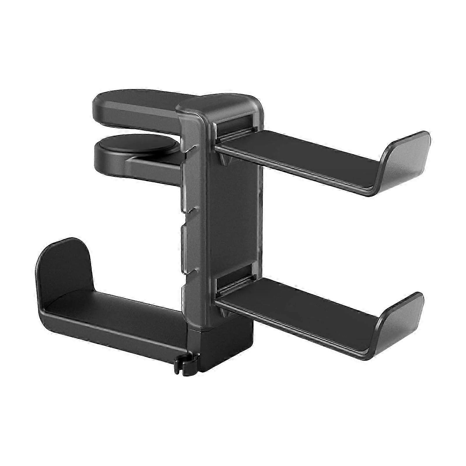 Gaming Headset Stand Controller Holder 360-Degree Rotating Universal PC Gaming Accessory Controller Headset Stand Storage Rack