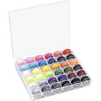 36pcs Sewing Spools, Plastic Sewing Machine Spool, Sewing Machine Bobbins