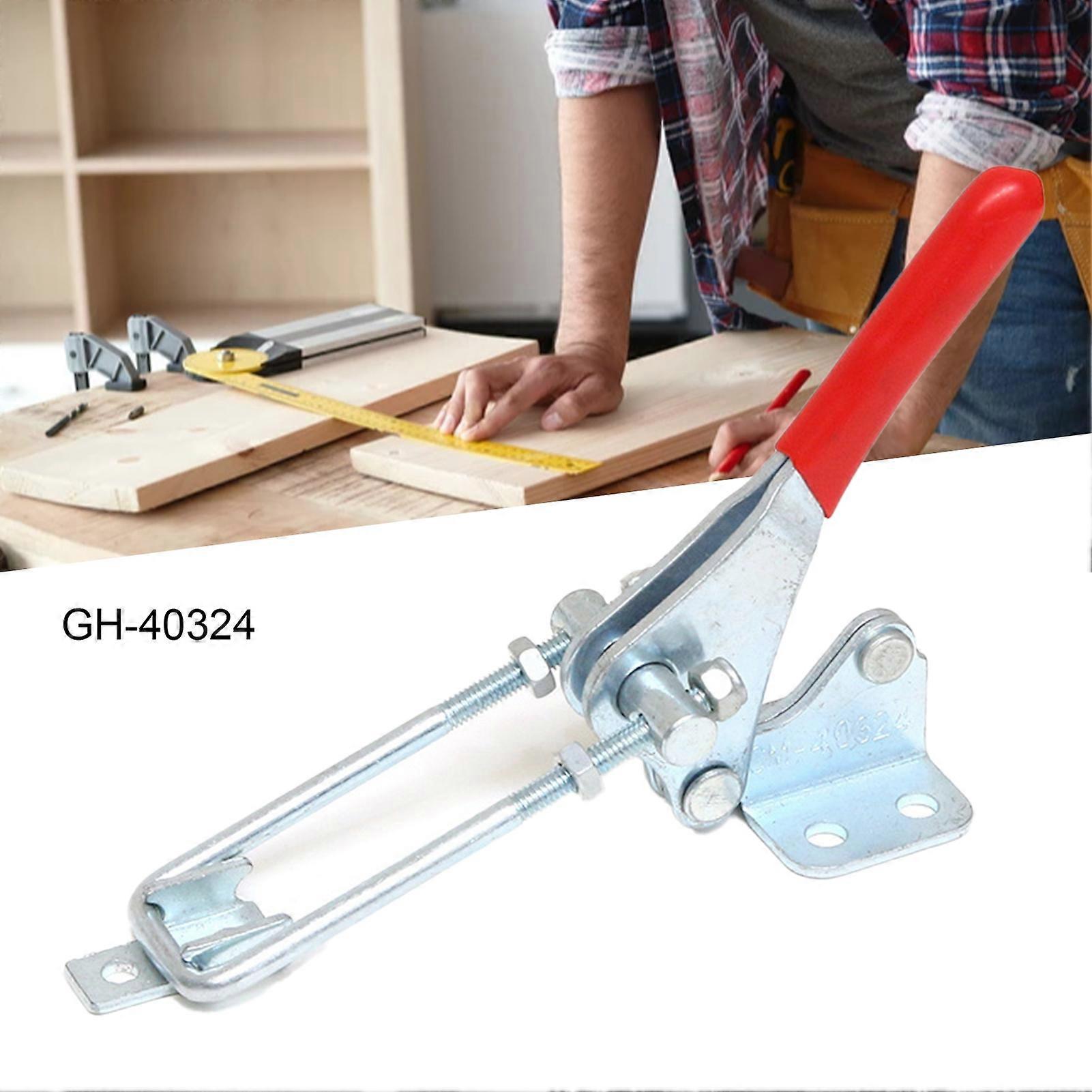 SD GH-40324 90 Degree Quick Clamp Easy to Install Long Service Life Sturdy Wear-resistant Toggle Latch Clamp for Woodworking Mengxi