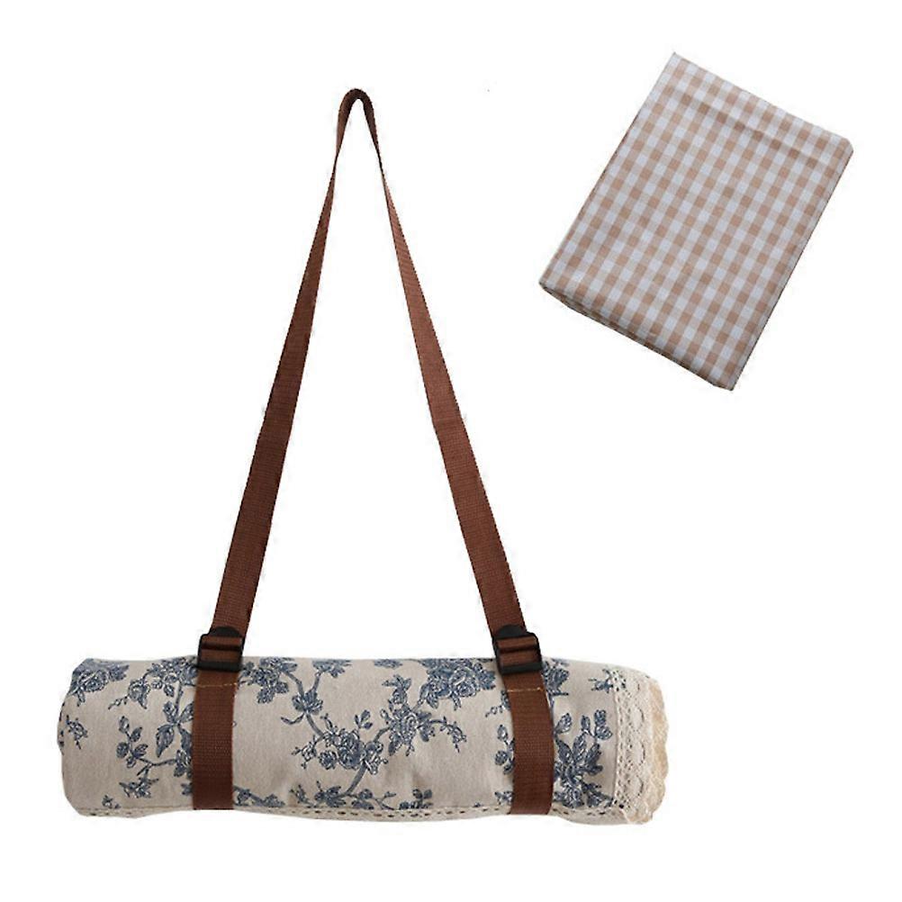 1 Set of Multipurpose Picnic Blanket Waterproof Beach Mat Grass Mat for Camping Picnic