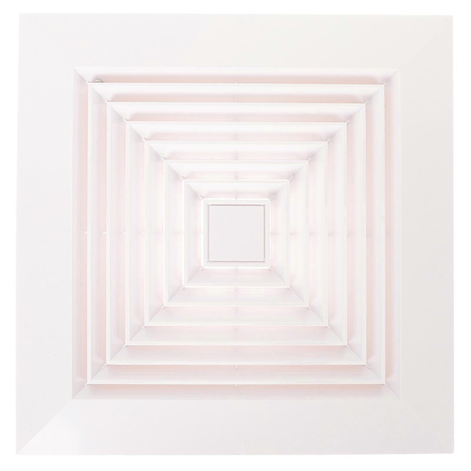 Couvercle de registre de plafond Couvercle de sortie de climatisation Évent d’air déflecteur de plafond Couvercle de sortie