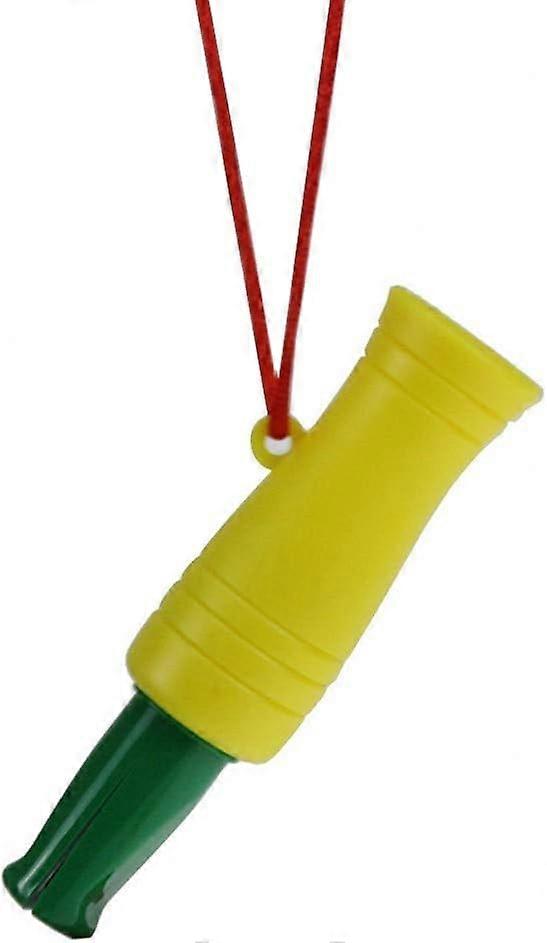 Appel de canard, appelants de chasse appelants leurre avec corde pour la chasse en plein air (jaune et vert) (1 pièce)