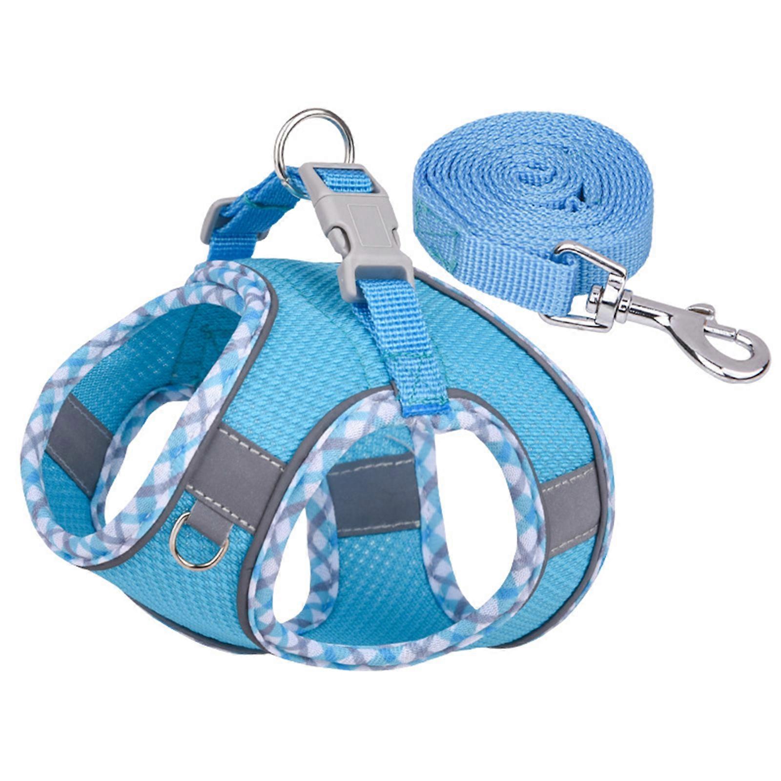 2023 New Upgraded Dog Harness for Small Medium Large Dogs No Pull, Puppy Harness and Leash Set, Easy Walk Dog Harness for Walking, Running, Training