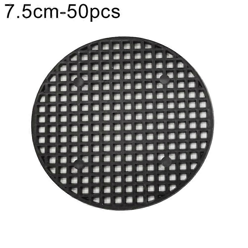 50Pcs Hollow Garden Bonsai Flower Pot Bottom Grid Mat Prevent Soil Loss Mesh Pad JIKAIX