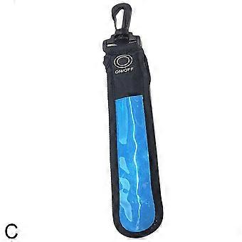 LED Luminous Backpack Warning Light Night Cycling Running Safety ✲ Warning
