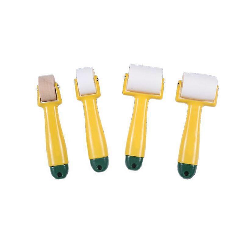 Pieces Paint Roller, Hand Pressure Roller, Plastic Rollers, for Wallpaper Sewing Decorative Tools