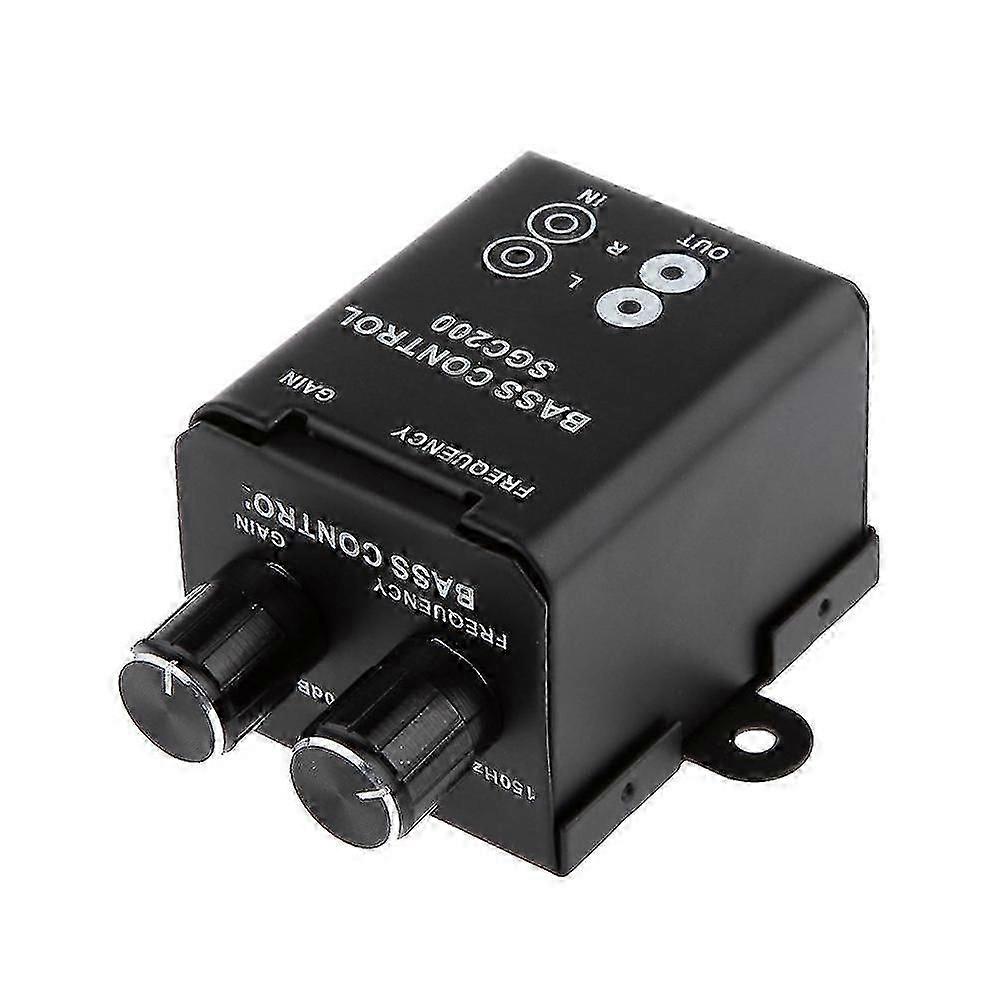 Universal Car Amplifier Speaker Bass Controller Car Audio Regulator