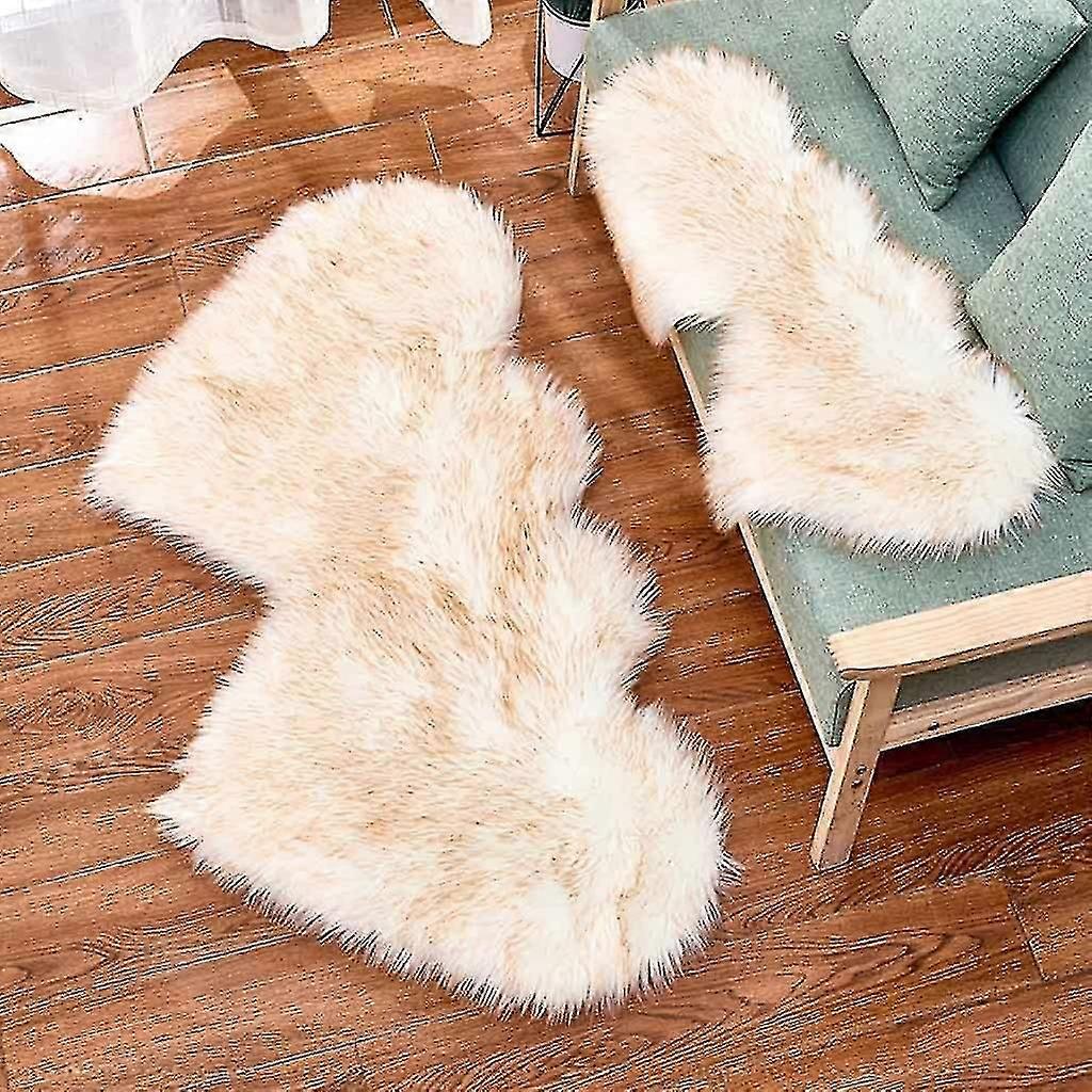 Double coeur imitation laine tapis blanc jaune pointe L 60 * 120cmverre nettoyant sol haute pression toilette piston salle de bain porte-serviettes