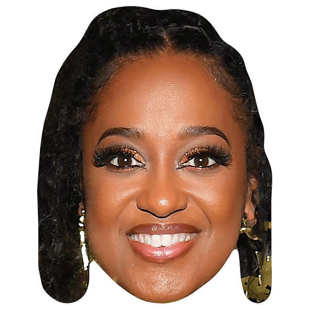 Marlanna Evans (Smile) Celebrity Mask, Flat Card Face