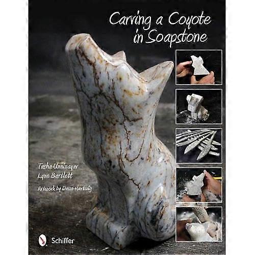 Carving a Coyote in Soapstone