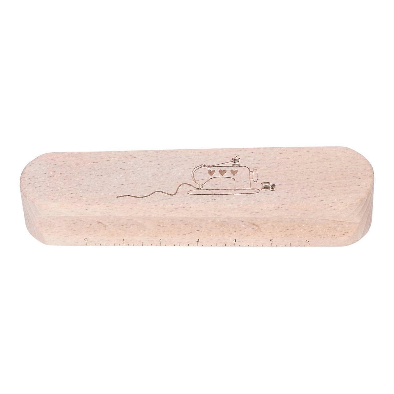 Quilters Clapper Robuste Bois Coin Rond Lissage Multi Purpose Hardwood Tailor Clapper pour Clothi