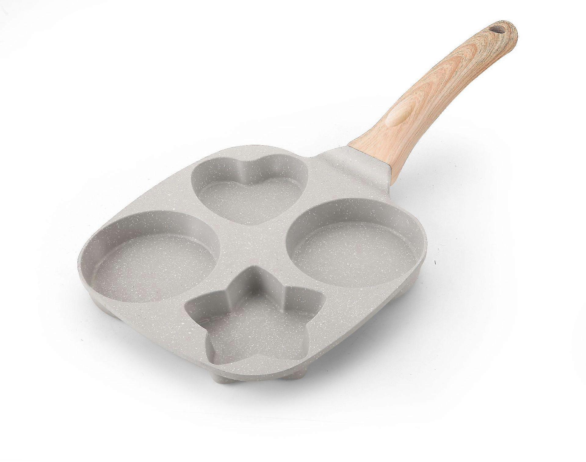 Maifan Stone non-stick pan egg hamburger frying pan bottom thickened deep flat bottom induction cooker universal mini omelette pan