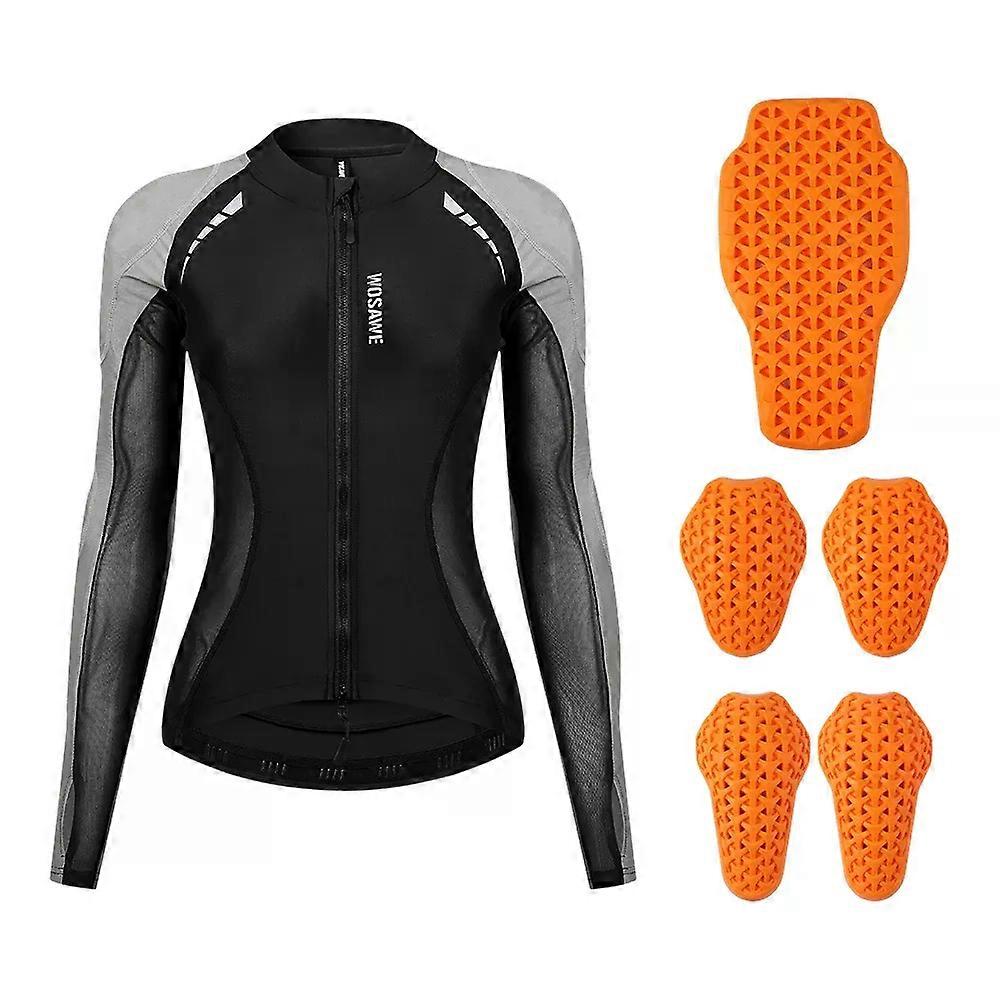WOSAWE γυναικείο μπουφάν μοτοσικλέτας Body Armor CE πιστοποιημένο καλοκαίρι κατάβαση Motocross ιππασία προστασία ενδυμάτων αγώνων αντανακλαστικό