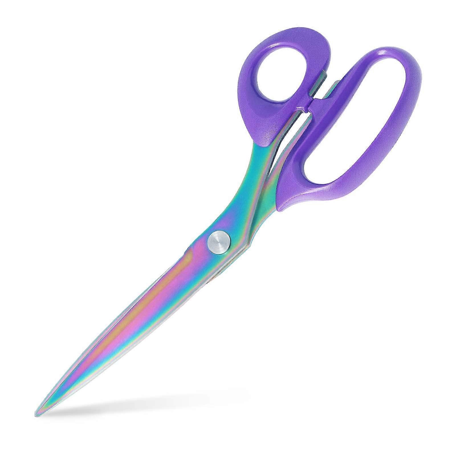 Titanium Coating Professional Ultra-Sharp 10.5 Inch Stainless Steel Tailoring Scissors for General Cutting Tasks