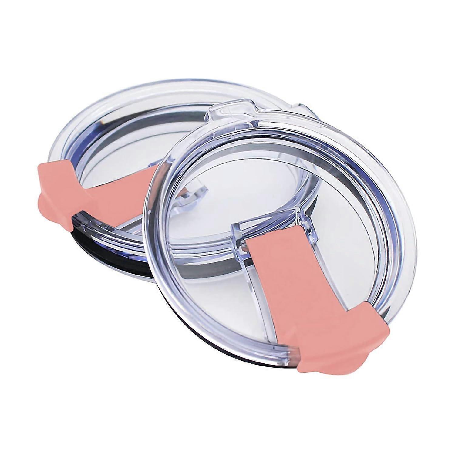 2-pack spill-proof glass lids for 20 oz cups