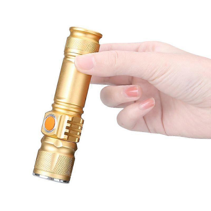 Usb Charging Car Headlight Riding Flashlight