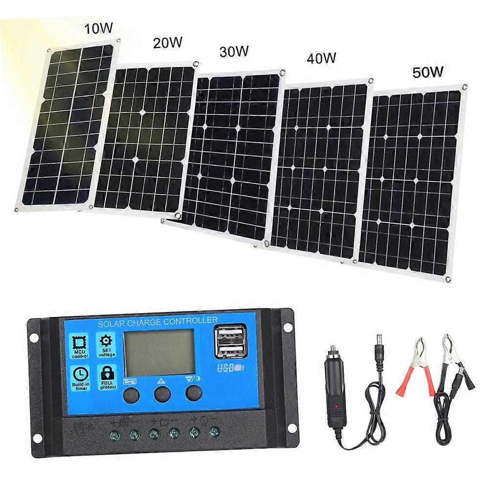 40A 12V / 24V Solar Charge Controller PWM Intelligent Regulator With USB 5V 2.5A