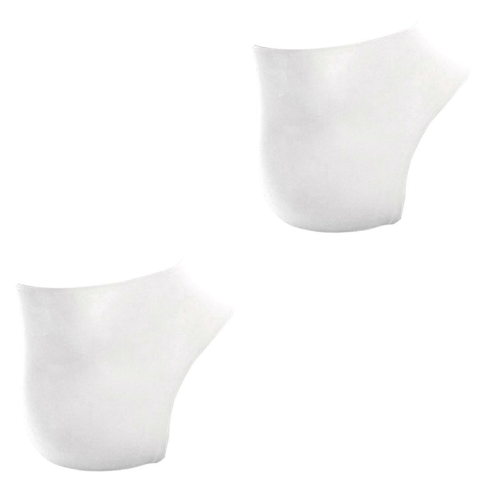 Heel Sleeves Soft Moisturizing for Dry Cracked Heel Heel Cups Cushion 1 Pair
