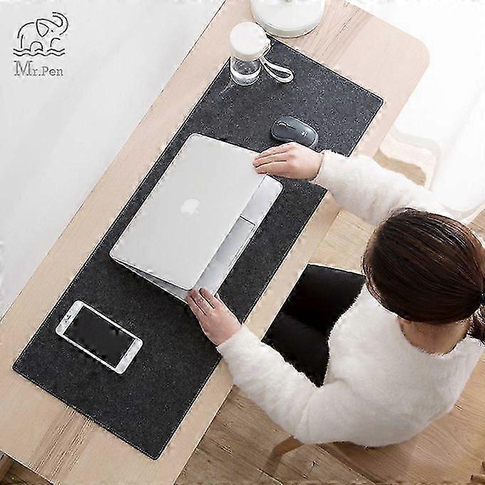 Large XXL Office Computer Desk Mat Table Keyboard Big Mouse Pad Wool Felt Laptop Cushion Desk Non Slip Mat Gamer Mousepad Mat