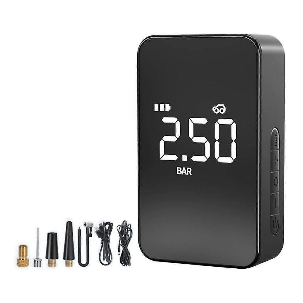 Biltillbehör Däckpump Bärbar luftkompressor Luftpump för bildäck