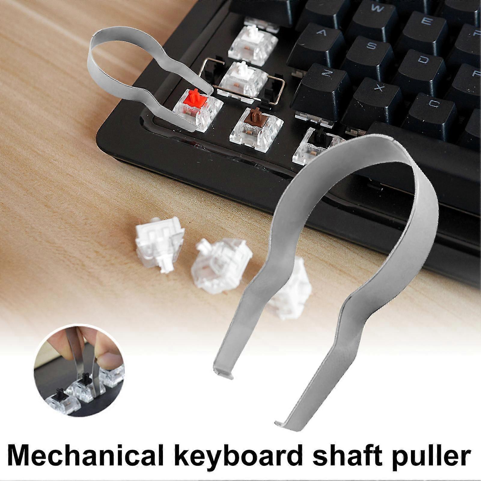 Switch Puller Convenient Labor-saving Stainless Steel Long-lasting Switch Puller Removing Tool for Mechanical Keyboard