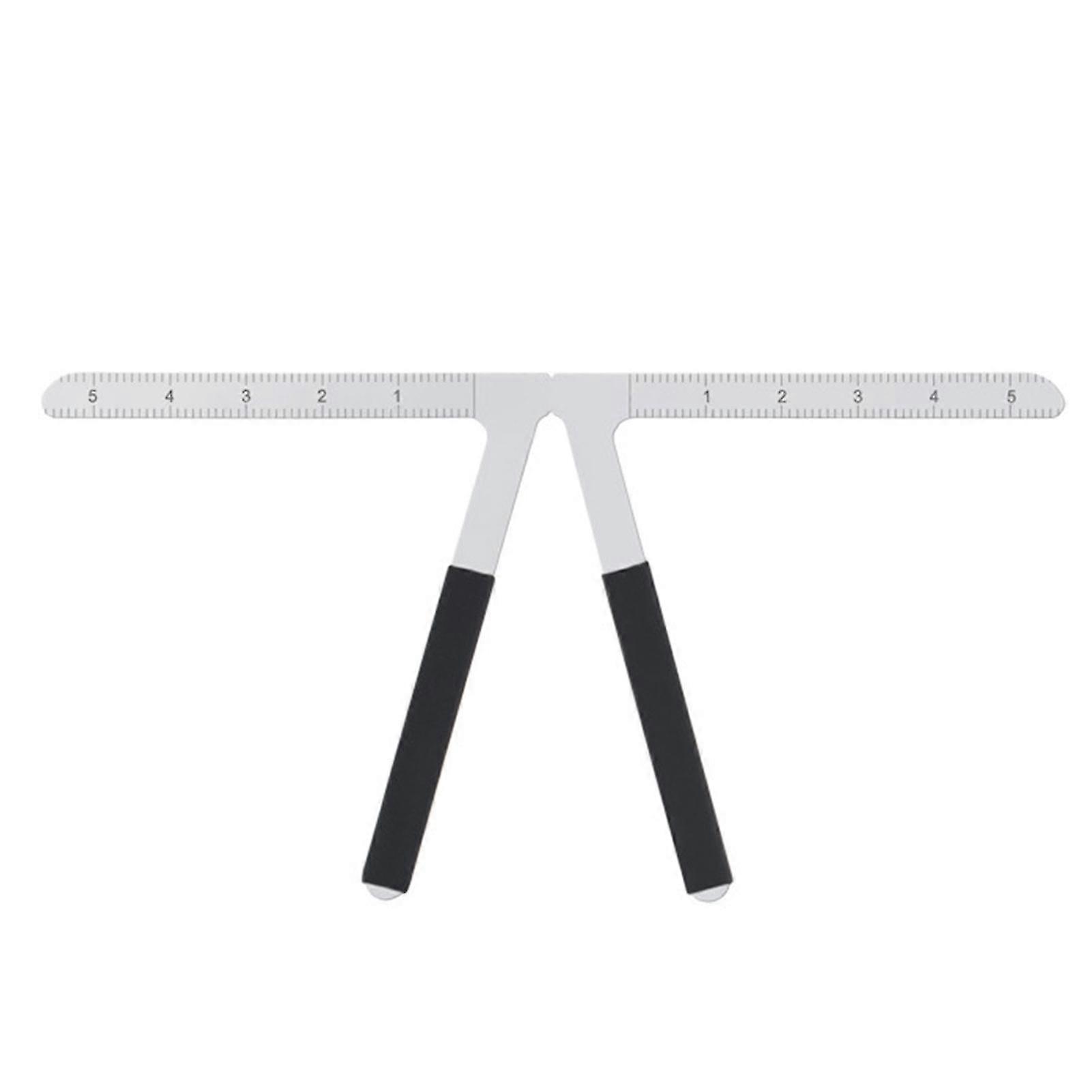 Eyebrow Ruler Stencils Three-Point Positioning Design Ruler Shape Stencil for Home Use