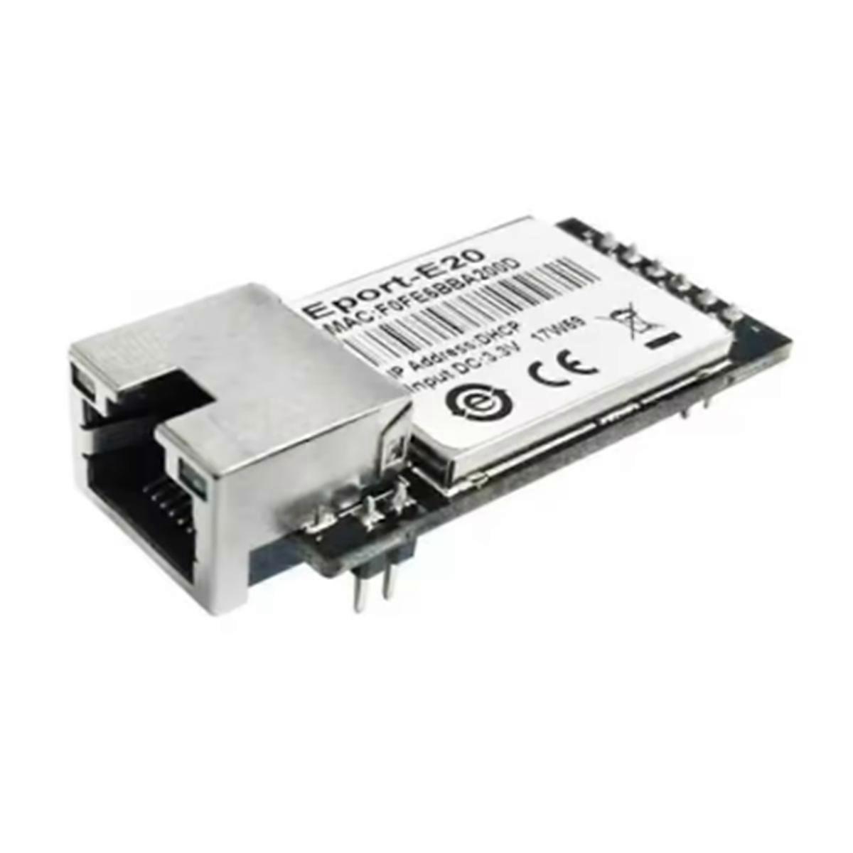 Eport-E20 Network Server Port FreeRTOS TTL Serial to Ethernet Embedded Module DHCP 3.3V IP Telnet Wifi