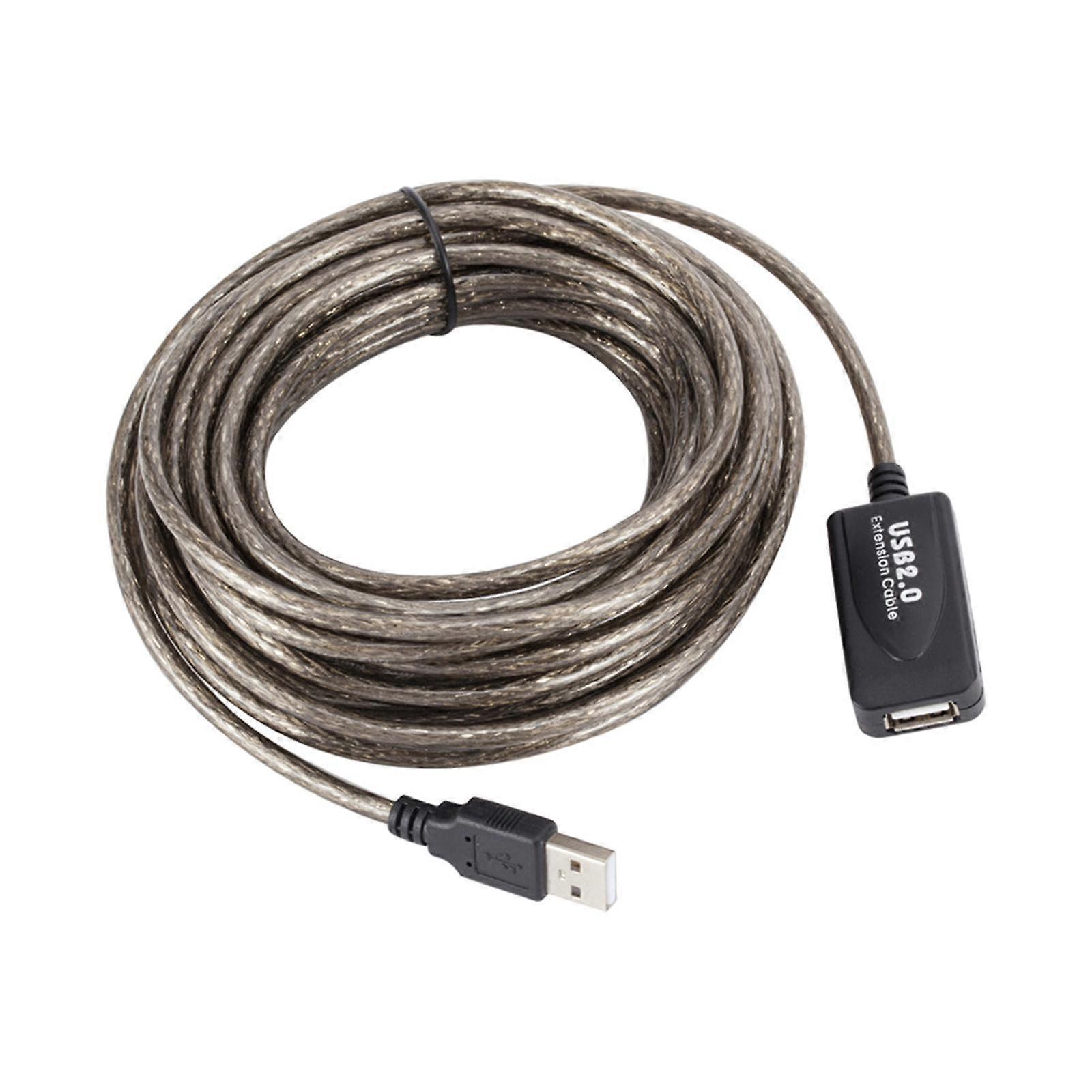 USB Extension Cable USB Extender Stable Transmission Compatible Signal
