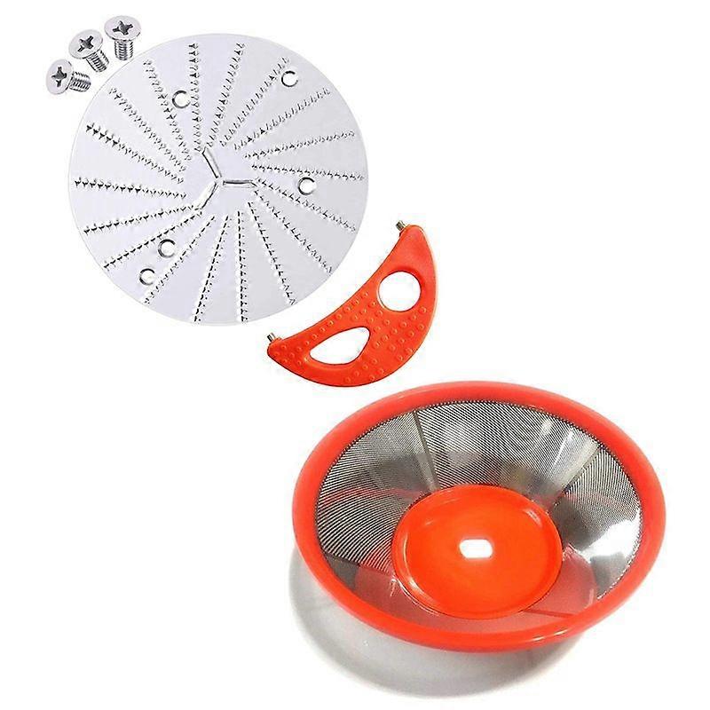 Mixer Part Juicer Replacement Part Filter Basket And Moon Shape Tool Set Juicer Accessories Set For Juicer Blender Mixer Juicer Accessories Set_Specia