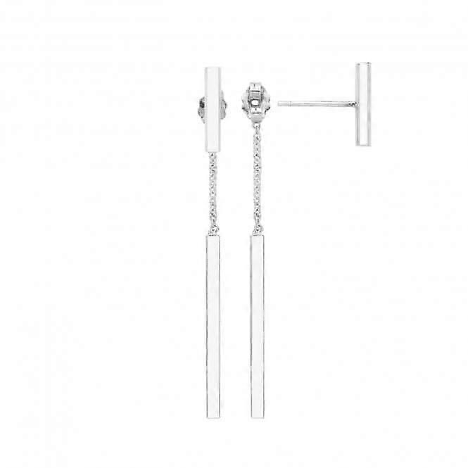 Acotis Silver Bar Drop Earrings G51240