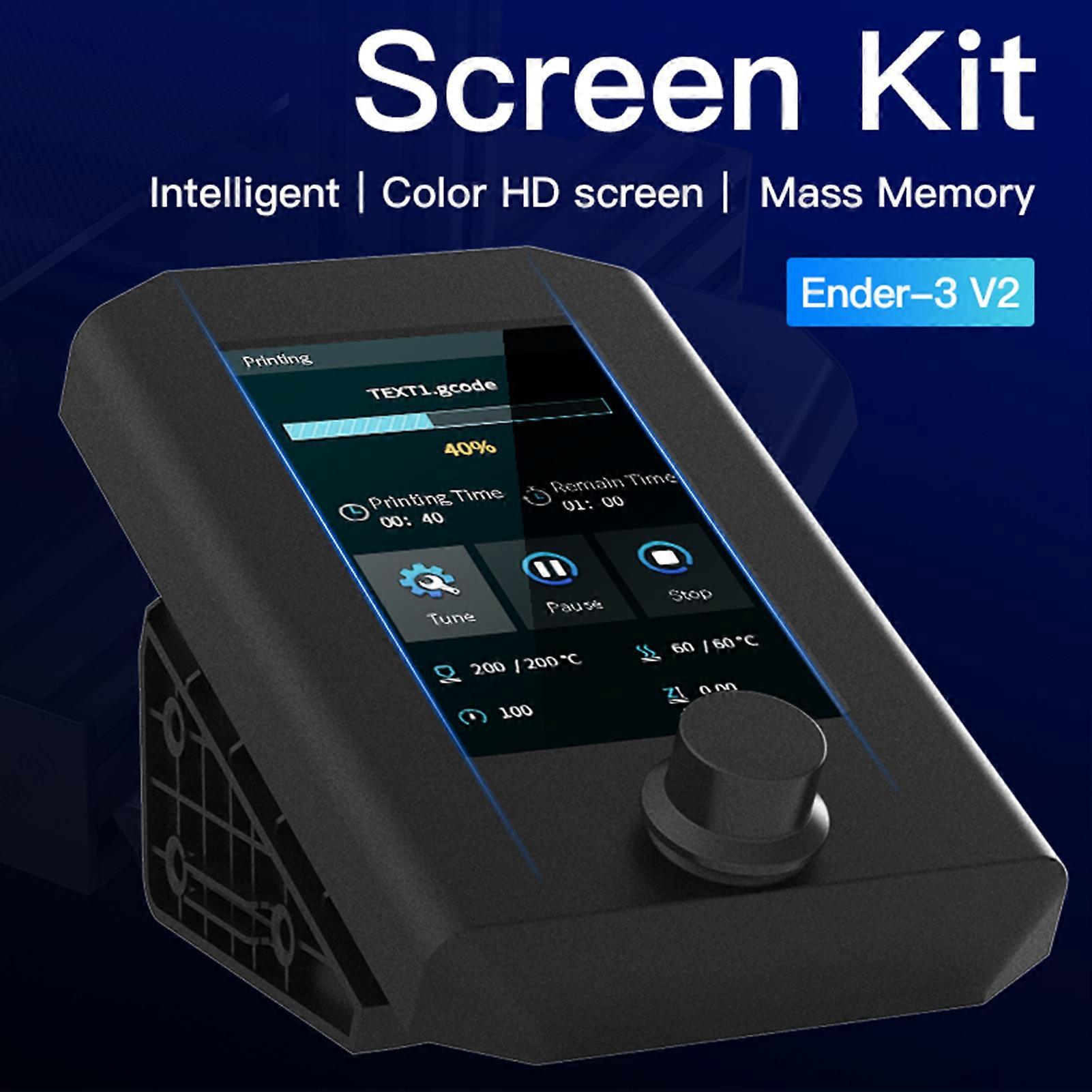 Creality Ender-3 V2 Screen Kit 4.3 Inch Color HD Display Screen User-friendly UI Interface for Creality Ender-3 V2 3D Printer