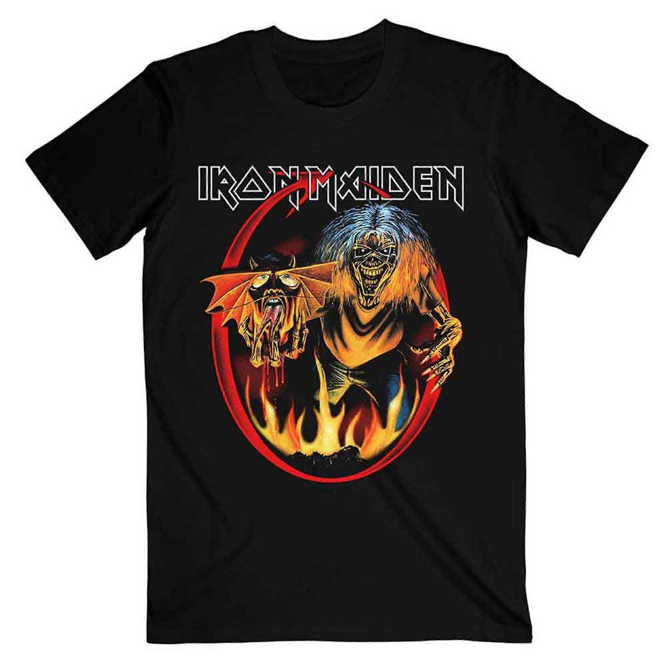 Iron Maiden Number of the Beast Devil Tail T Shirt