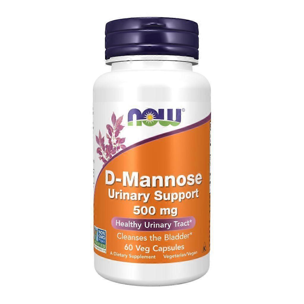 NOW Foods D-Mannose 500mg Capsules 60
