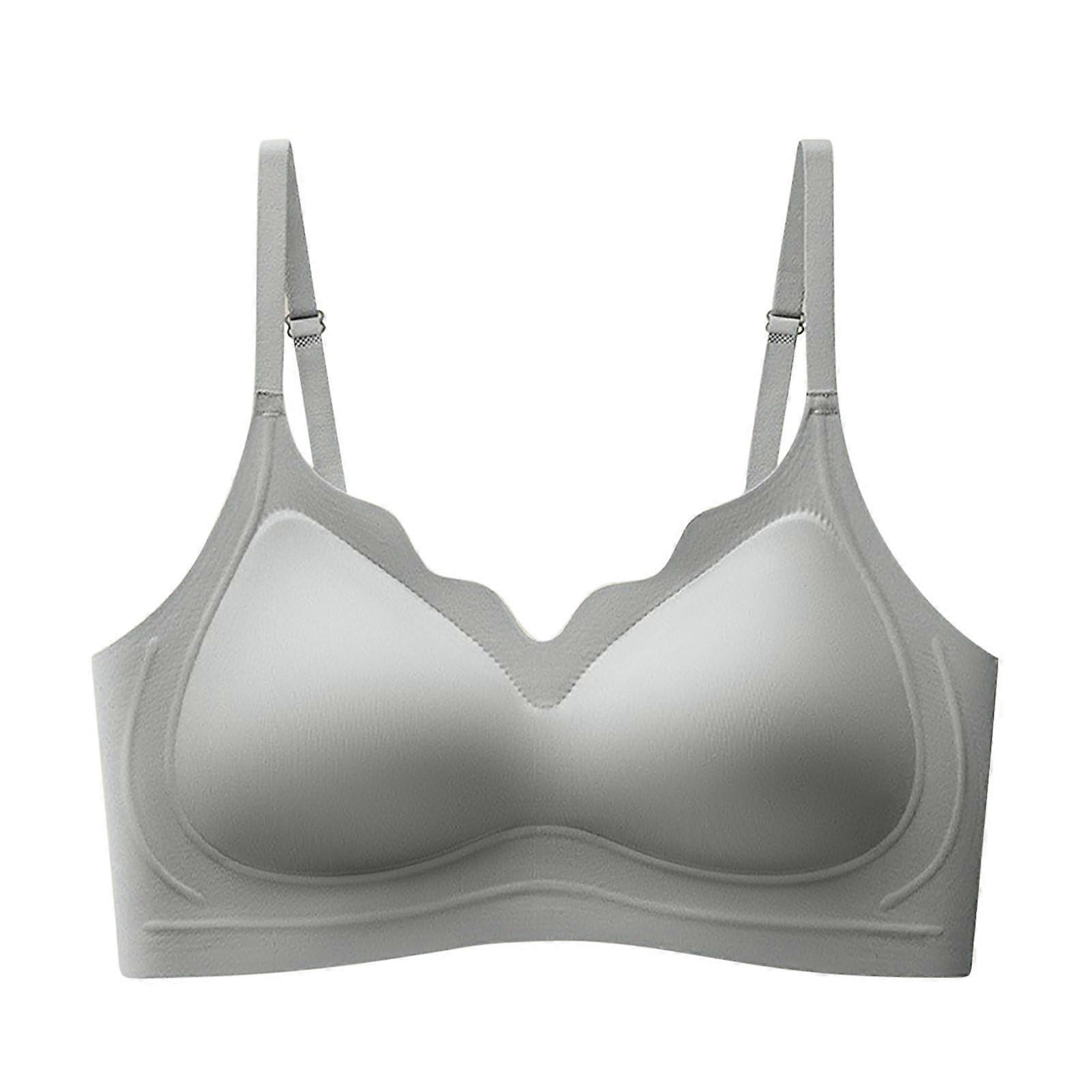 Seamless Wireless Bra for Women Full Coverage Comfortable Soft Adjustable Straps