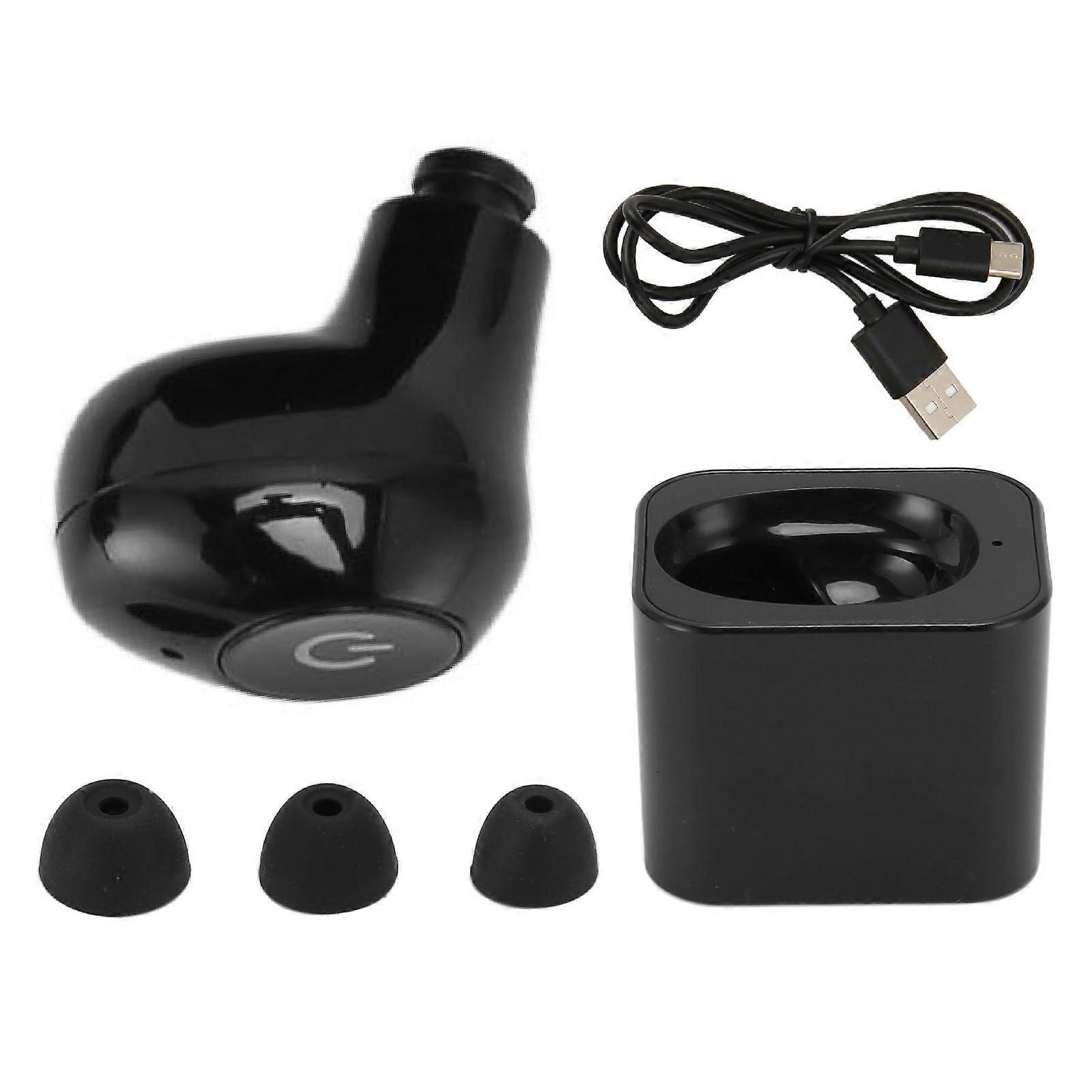 Rechargeable Hearing Amplifier: Invisible, Adjustable, Comfortable for Adults & Seniors