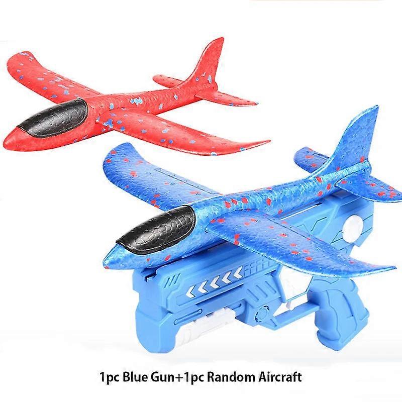 Kids Foam Glider Airplane Toy For Outdoor Park & Backyard Fun