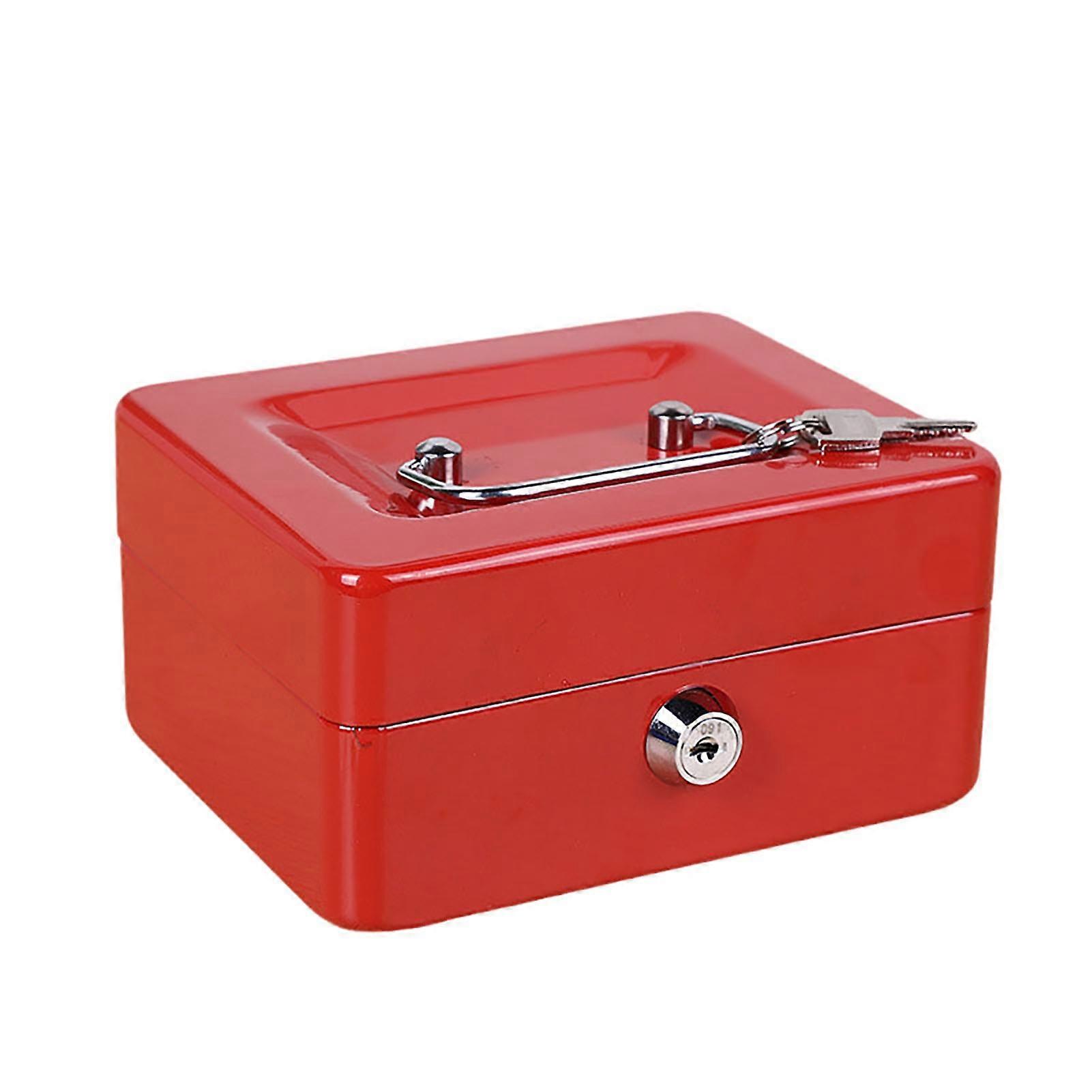 Locking Small Metal Storage Box Fire Resistant Metal Storage Box