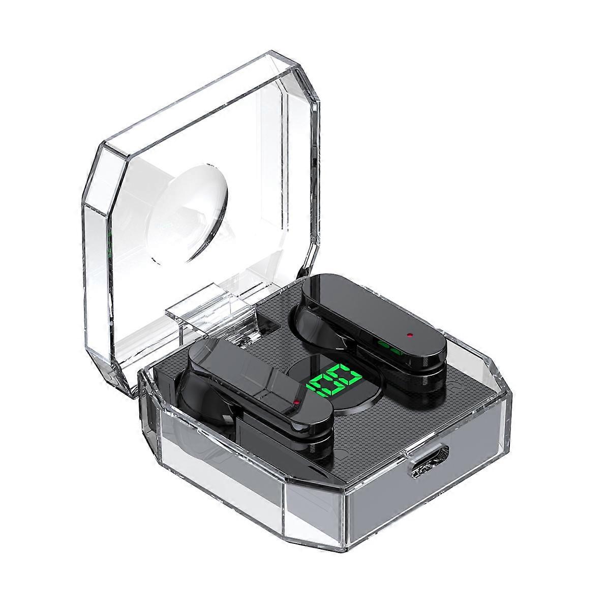K30 Transparent Capsule Digital Display Touch Control Bluetooth-Kopfhörer