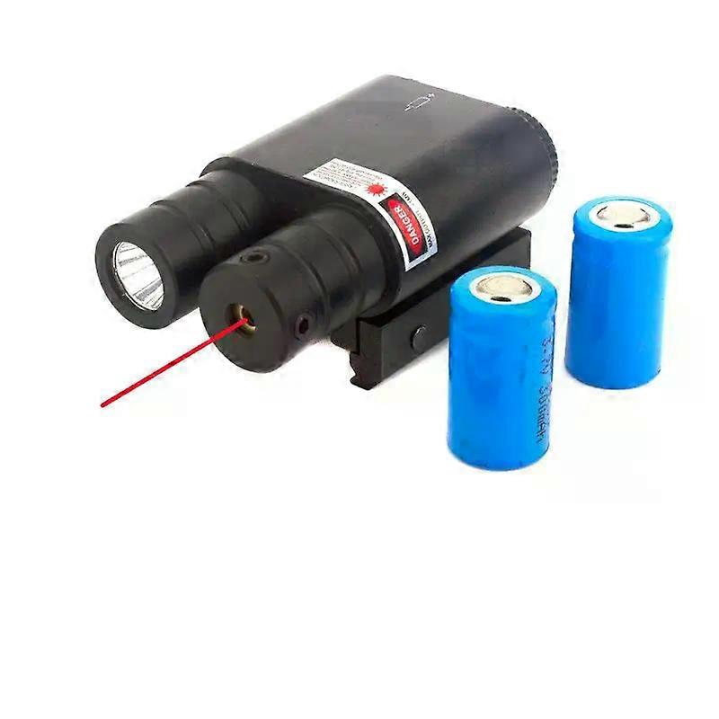Weapon Gun Light With Red Green Blue Dot Laser Sight Combo Pistol Torch Flashlight Red Green Laser Sight For 20mm Rail