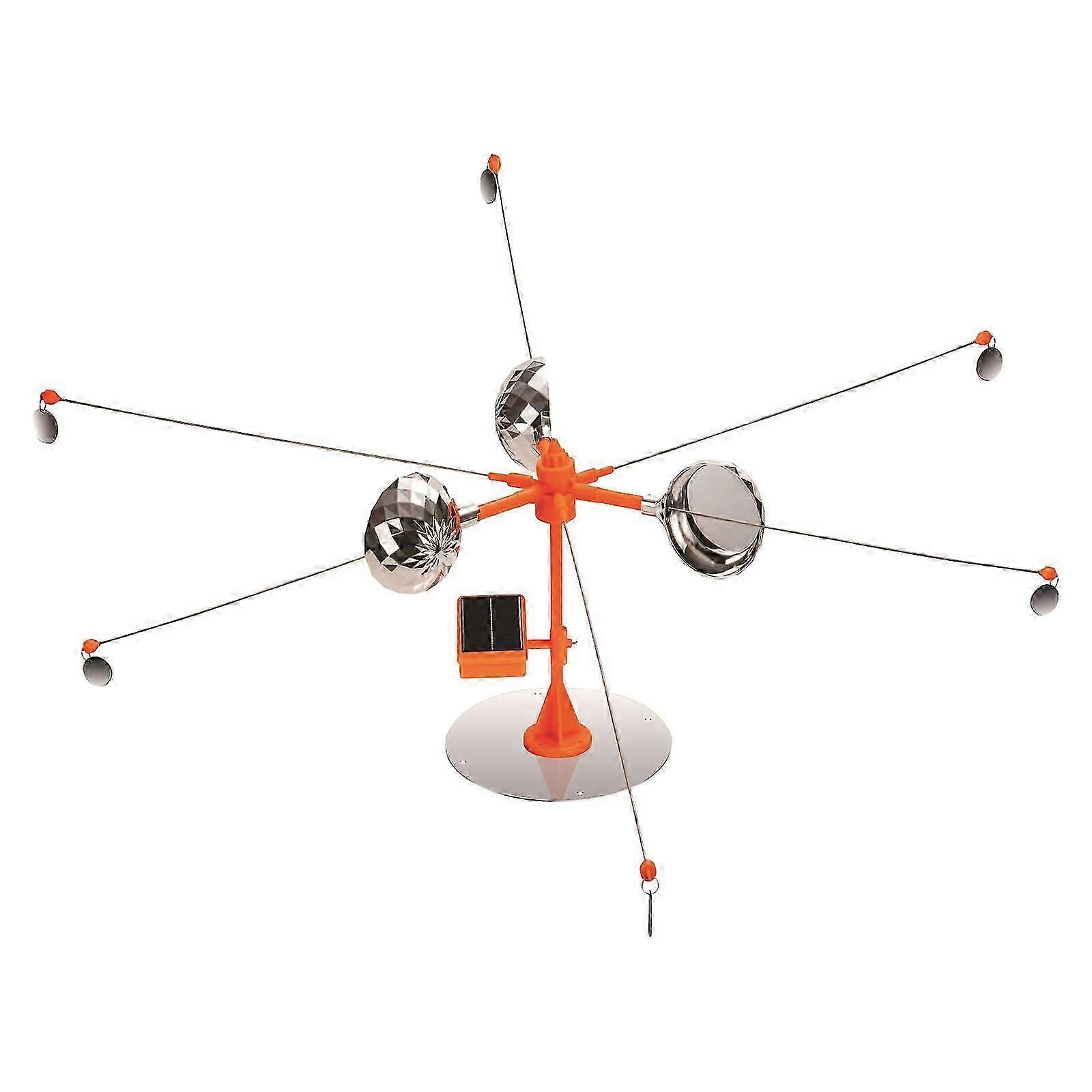 Solar Bird Scarer Repellent Deterrent Device 360 Degree Reflection for Yard