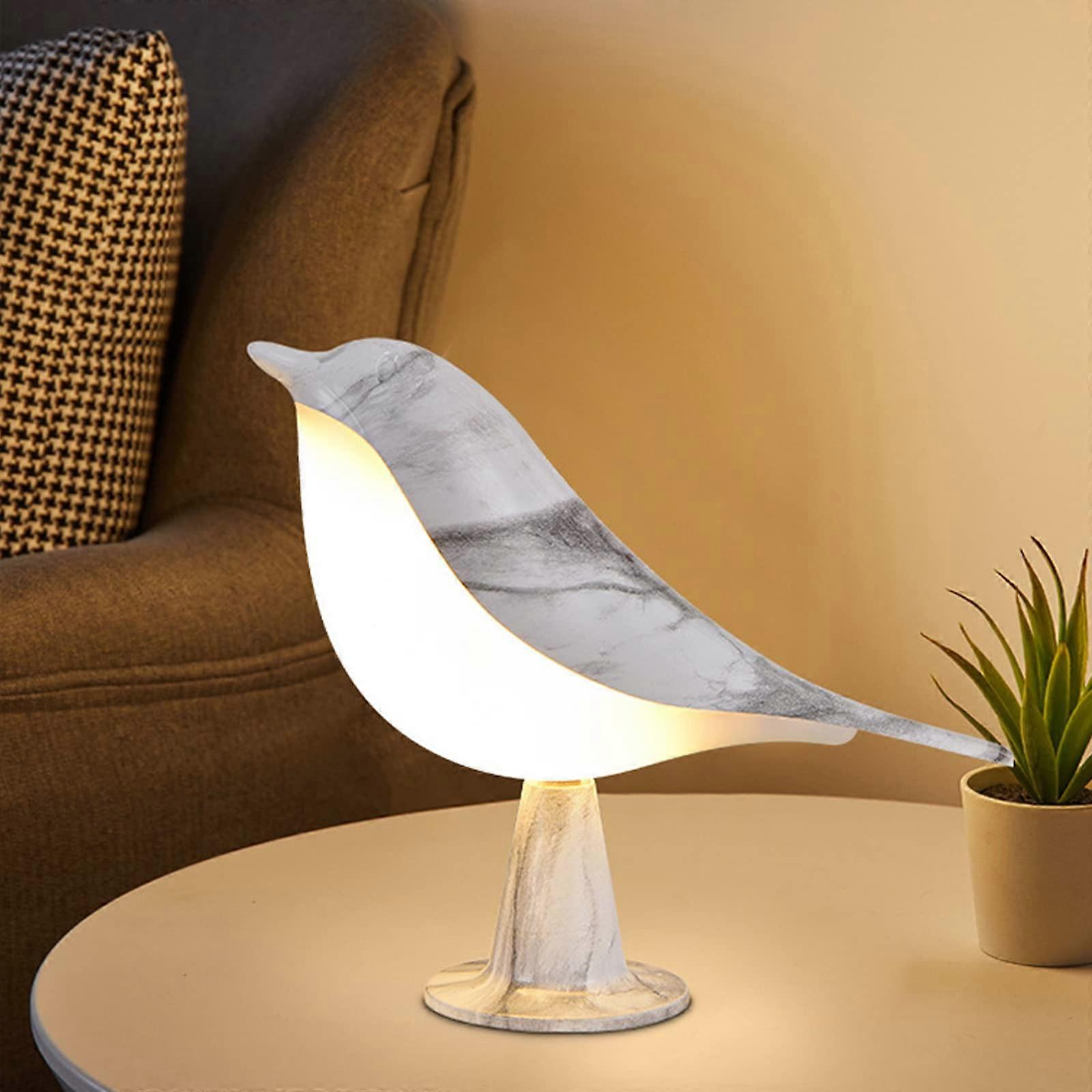 Bedside Touch Control Table Lamp Aroma Lamps Cute Bird Shaped Led Bedside Desk Lamp