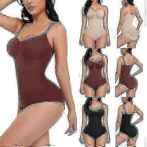 Womens Full Body Shaper Shapewear Seamless Firm Tummy Control Slimming Bodysuit BZSM