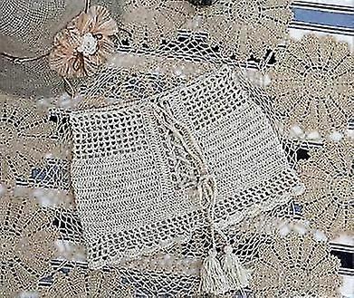 Hand Crochet Bikini Shorts