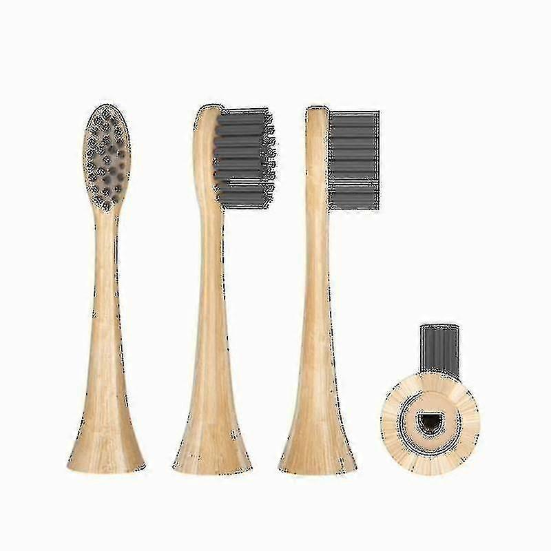 Replace Electric Toothbrush Replace Bamboo Brush Compatible With Hx3/6/9 Hx6100/hx9332 Biodegradable