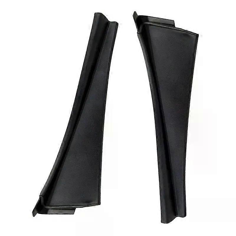1 Pair For Nissan Qashqai J10 2008-2015 Car Front Windshield Wiper Side Trim Cover Water Deflector Cowl Plate Left Right Side